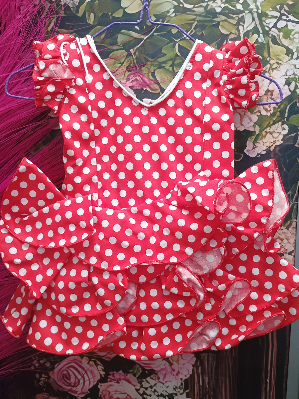 VESTIDO FLAMENCA MODELO MARISOL TALLA 0