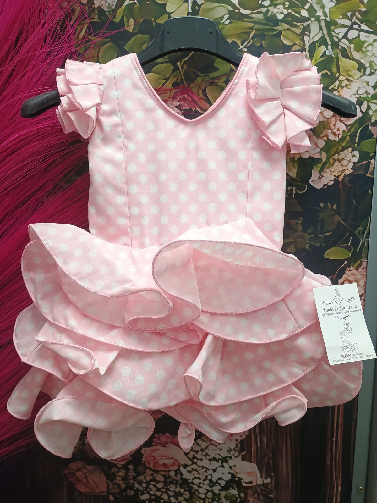 VESTIDO FLAMENCA MODELO MARISOL TALLA 0