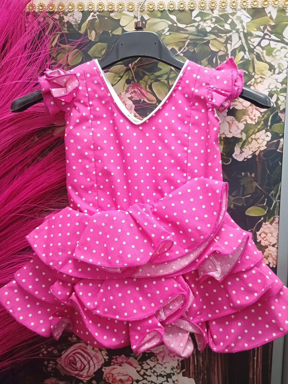 VESTIDO FLAMENCA MODELO MARISOL TALLA 0