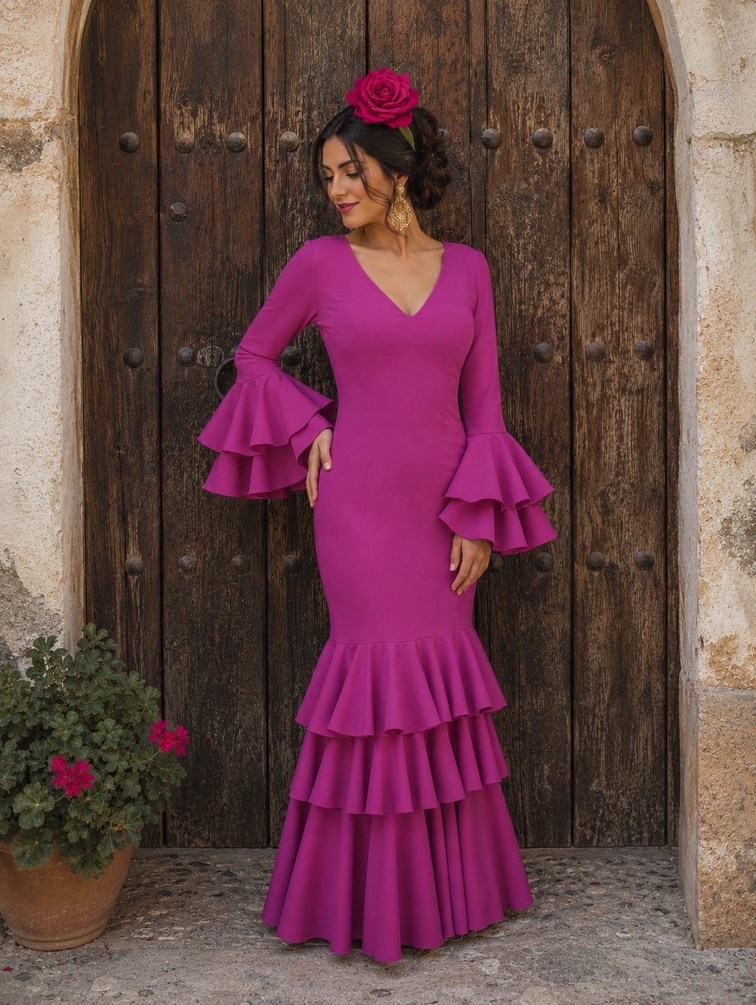 VESTIDO DE FLAMENCA MODELO JAEN