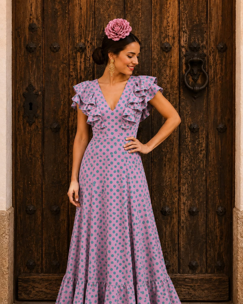 BATA FLAMENCA TRIANA