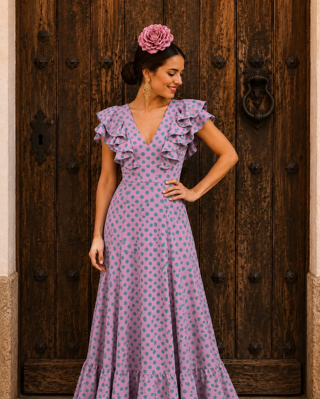 BATA FLAMENCA TRIANA