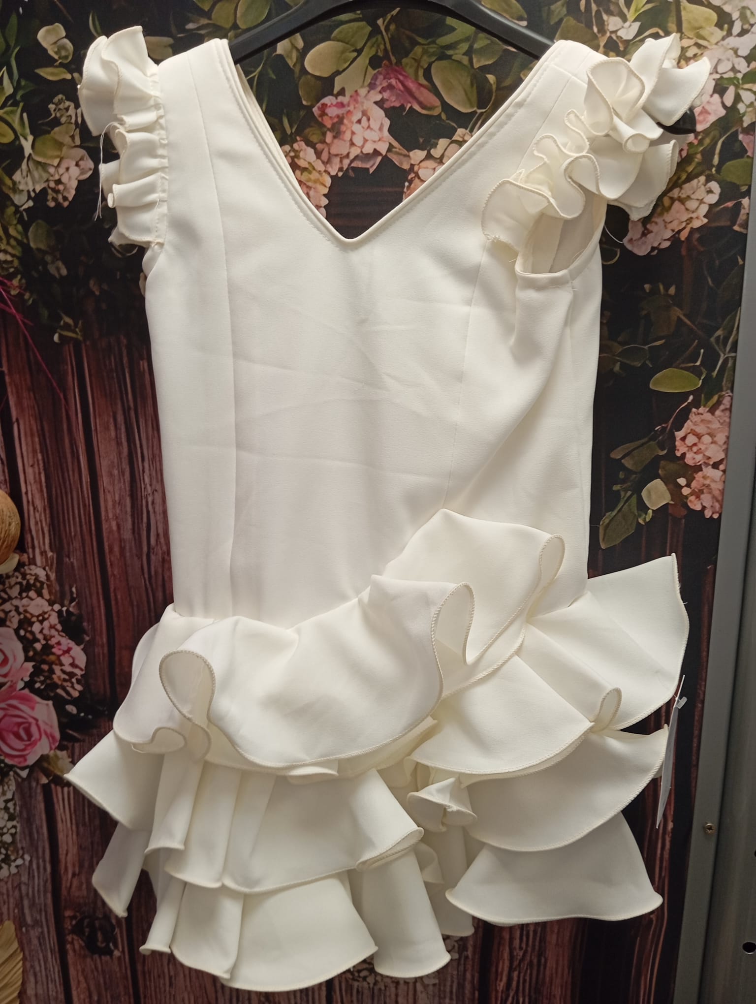 VESTIDO FLAMENCA NIÑA MODELO MARISOL TALLA 8