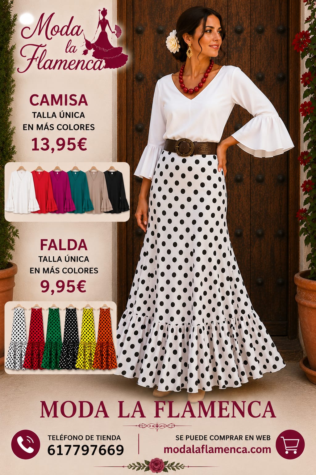 CAMISA DE FLAMENCA