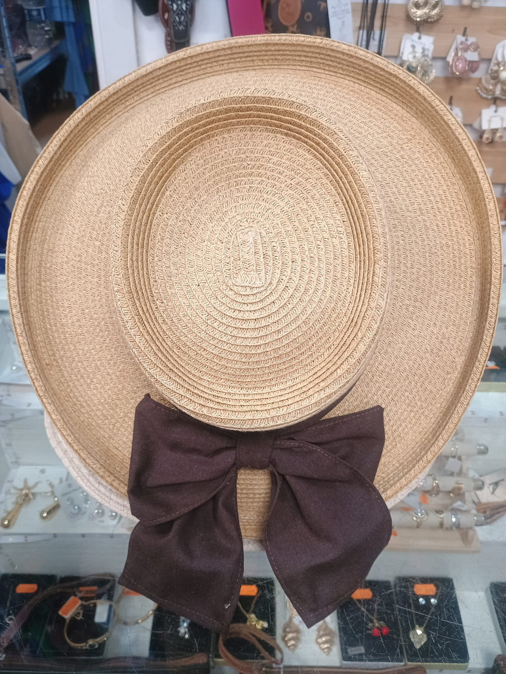 SOMBRERO GAMBLER CON BANDA LACADA ( MODELO DE MUJER)