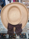 SOMBRERO GAMBLER CON BANDA LACADA ( MODELO DE MUJER)