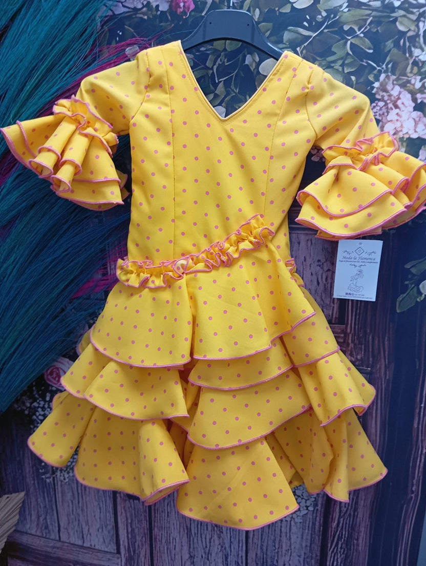 VESTIDO FLAMENCA ISABEL TALLA 2