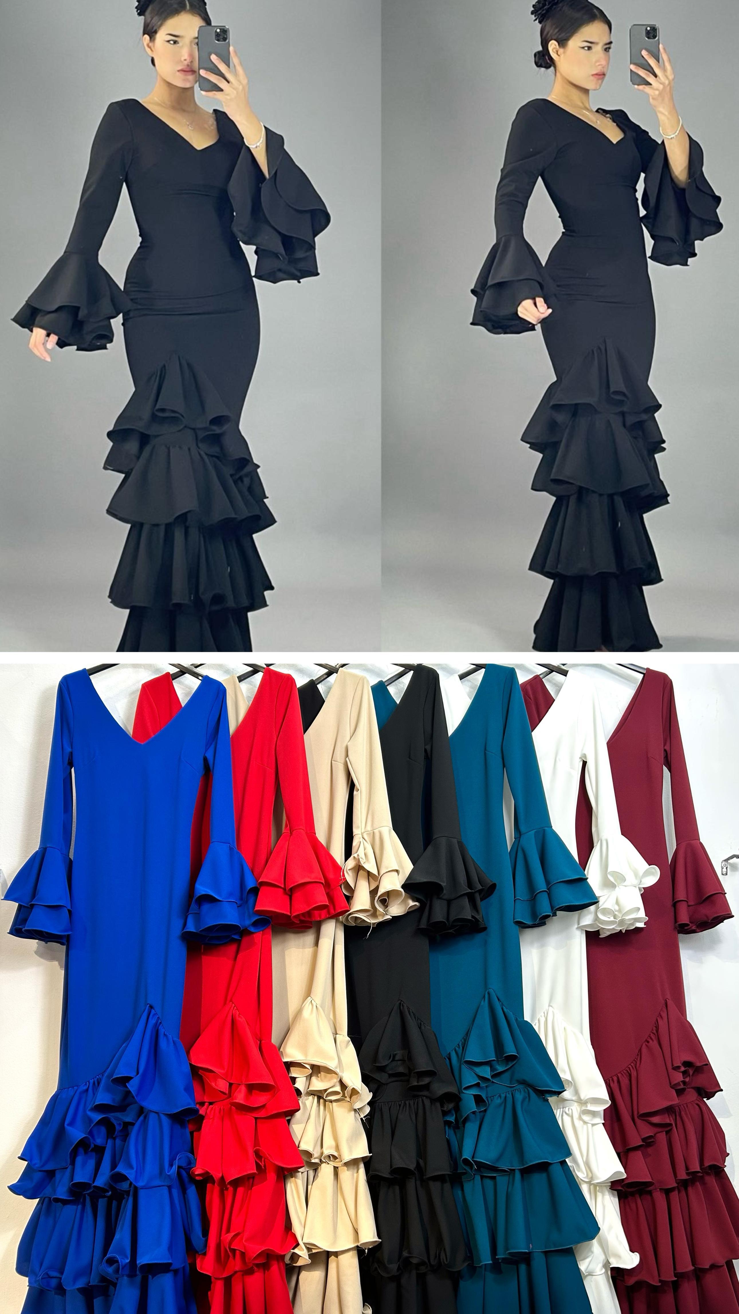 VESTIDO FLAMENCA MODELO SEVILLA