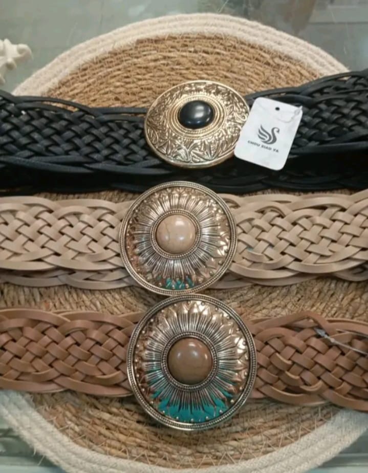 CINTURON FLAMENCA TRENZADO ELASTICO