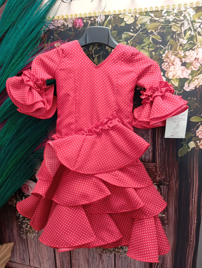 VESTIDO FLAMENCA ISABEL TALLA 2