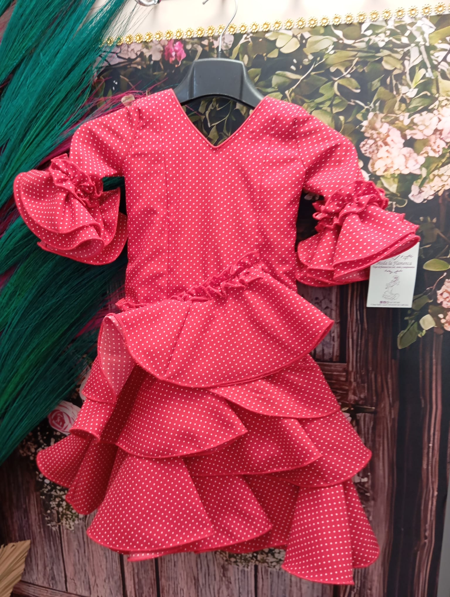 VESTIDO FLAMENCA MODELO ISABEL