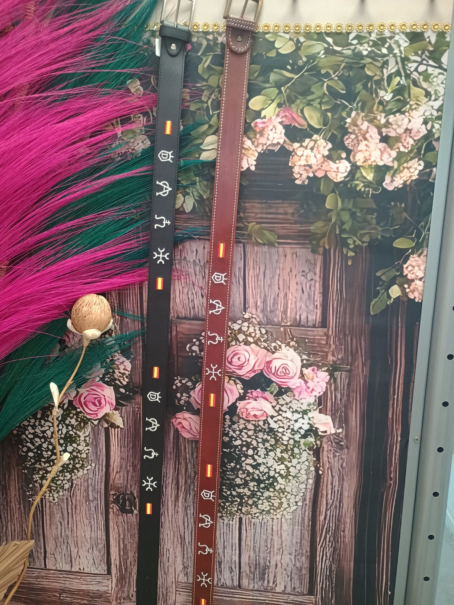 CINTURON DE PIEL ROCIERO