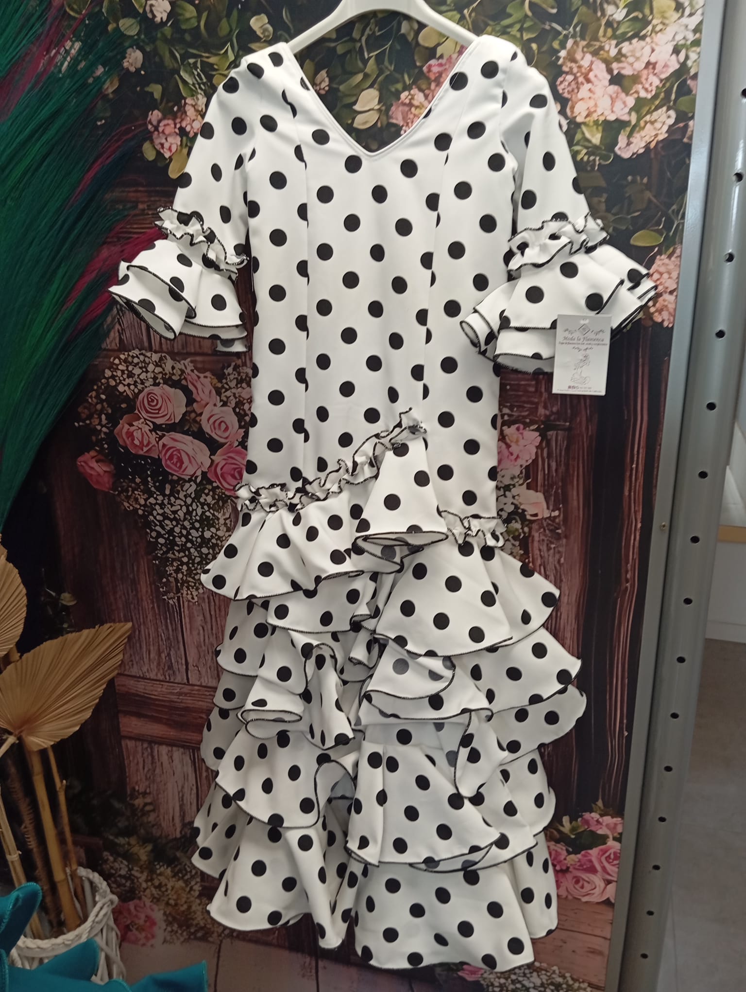 VESTIDO FLAMENCA MODELO ISABEL