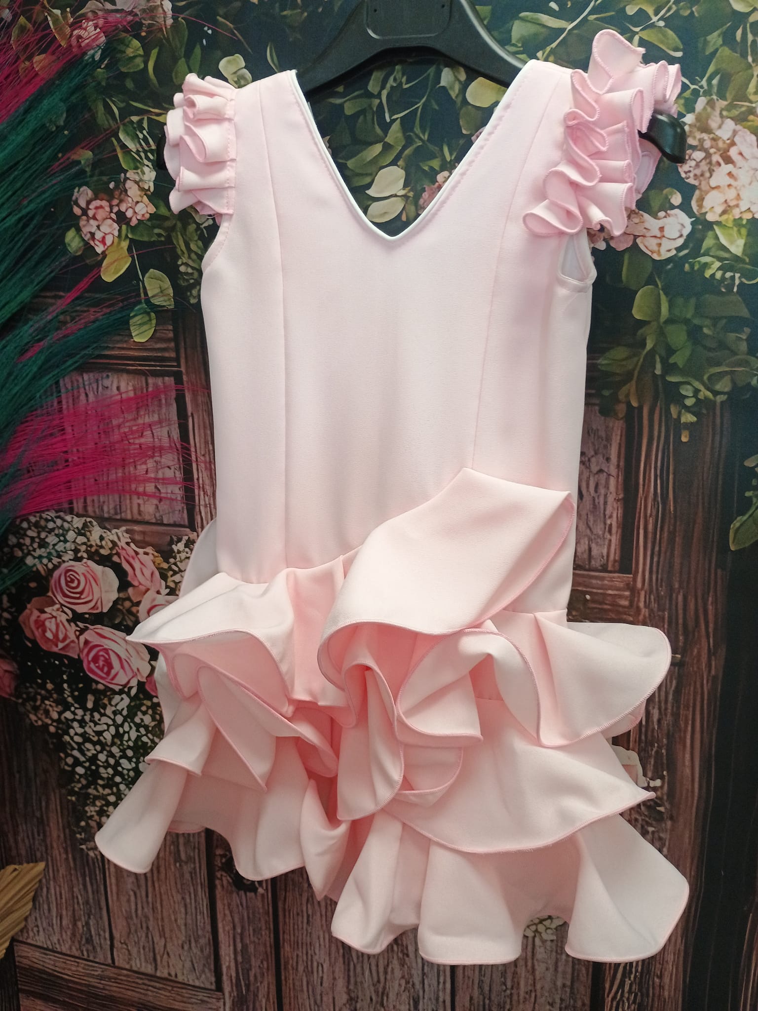 VESTIDO FLAMENCA NIÑA MODELO MARISOL TALLA 8