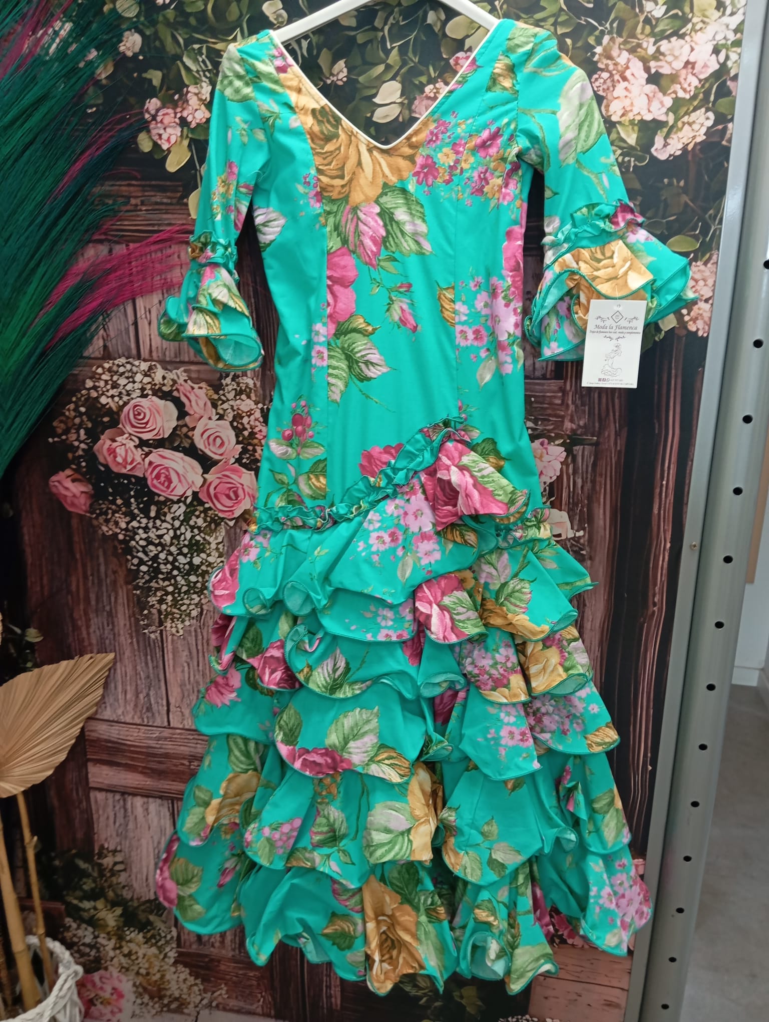 VESTIDO FLAMENCA MODELO ISABEL