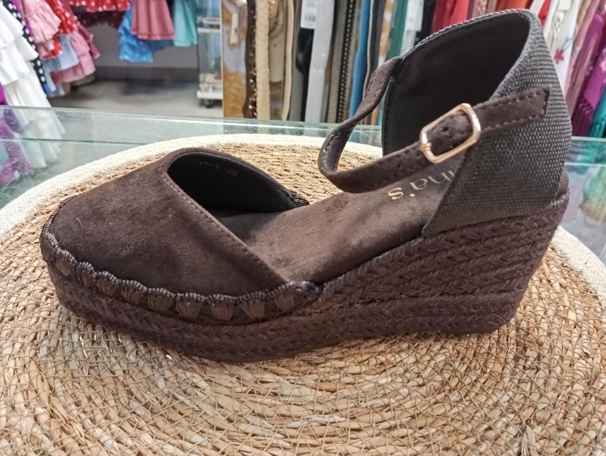 ZAPATILLAS ESPARTO CHOCOLATE