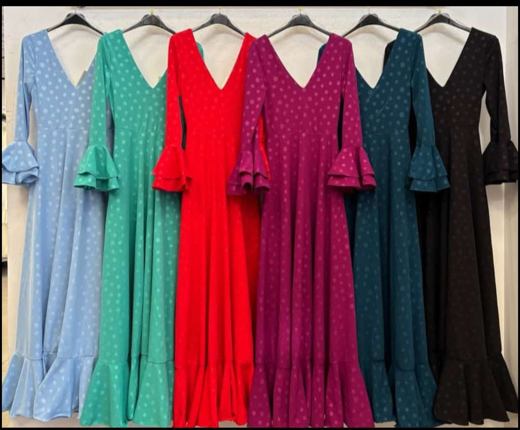 BATA FLAMENCA LUNARES