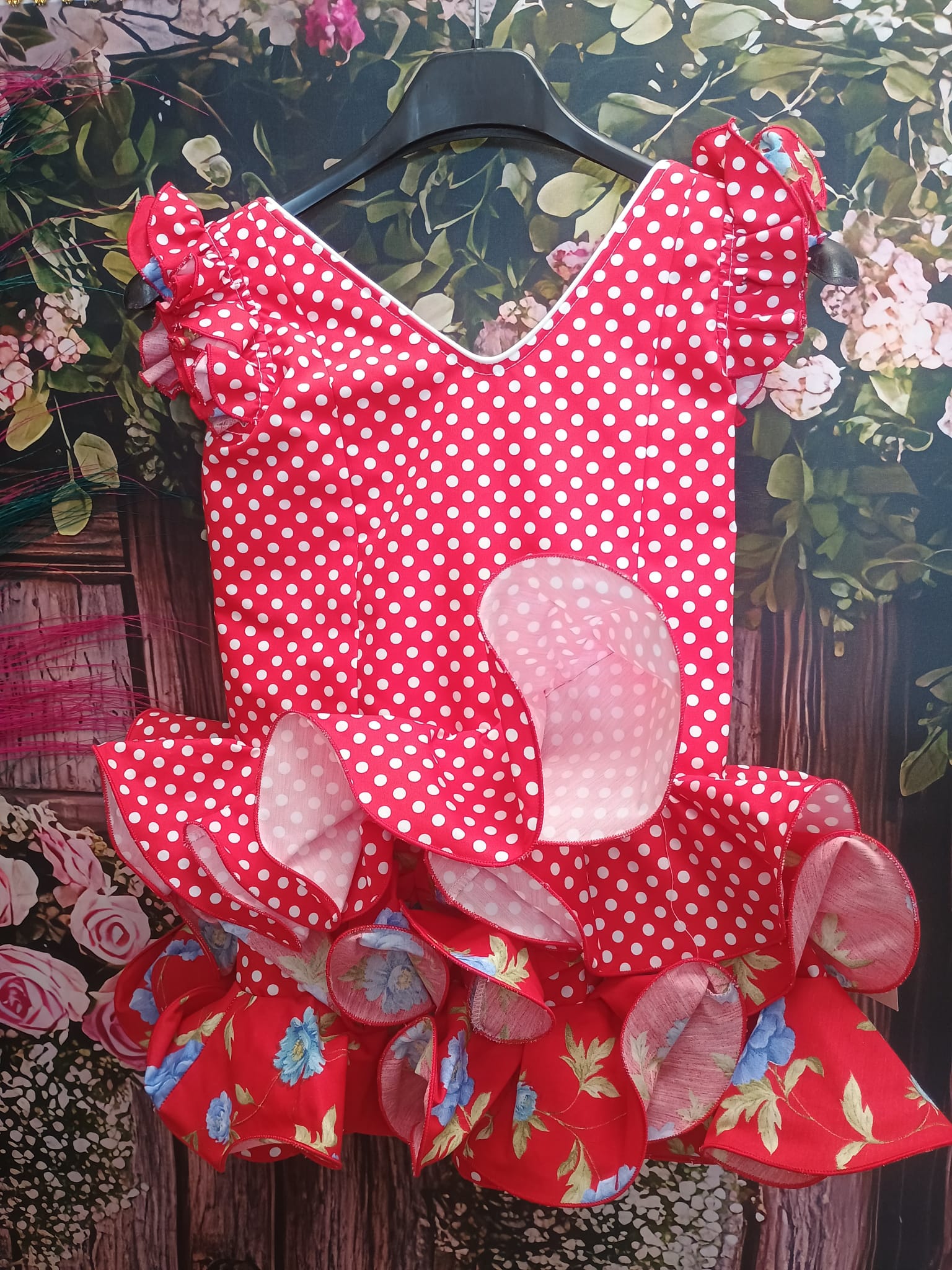 VESTIDO NIÑA MODELO MARISOL TALLA 4