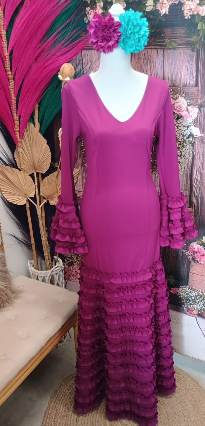 VESTIDO FLAMENCA MODELO LUCIA