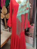 VESTIDO DE FLAMENCA CANASTE ROJO