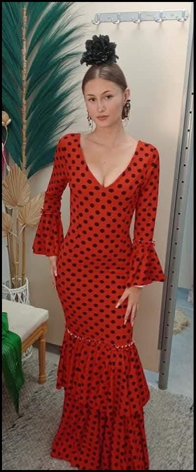 VESTIDO FLAMENCA LUNARES