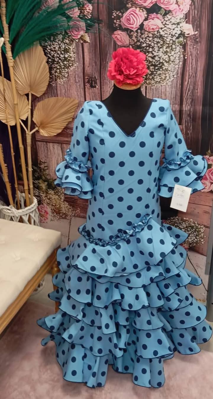 VESTIDO FLAMENCA MODELO ISABEL