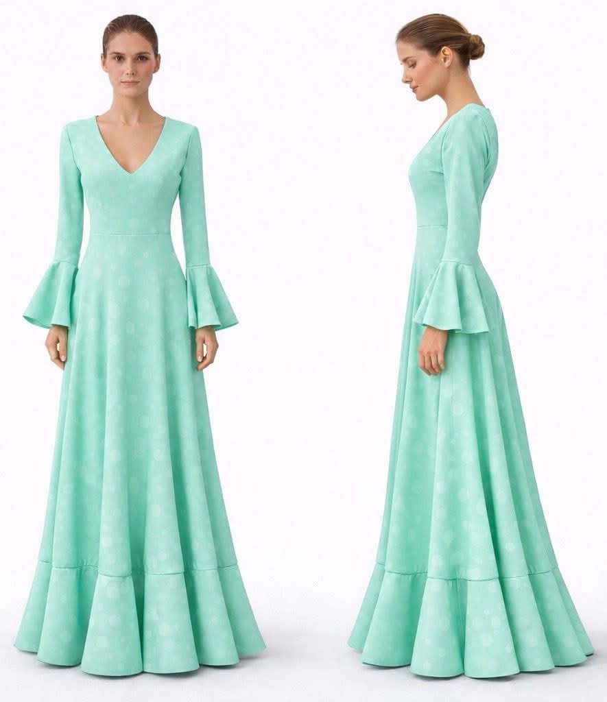 BATA FLAMENCA LUNARES