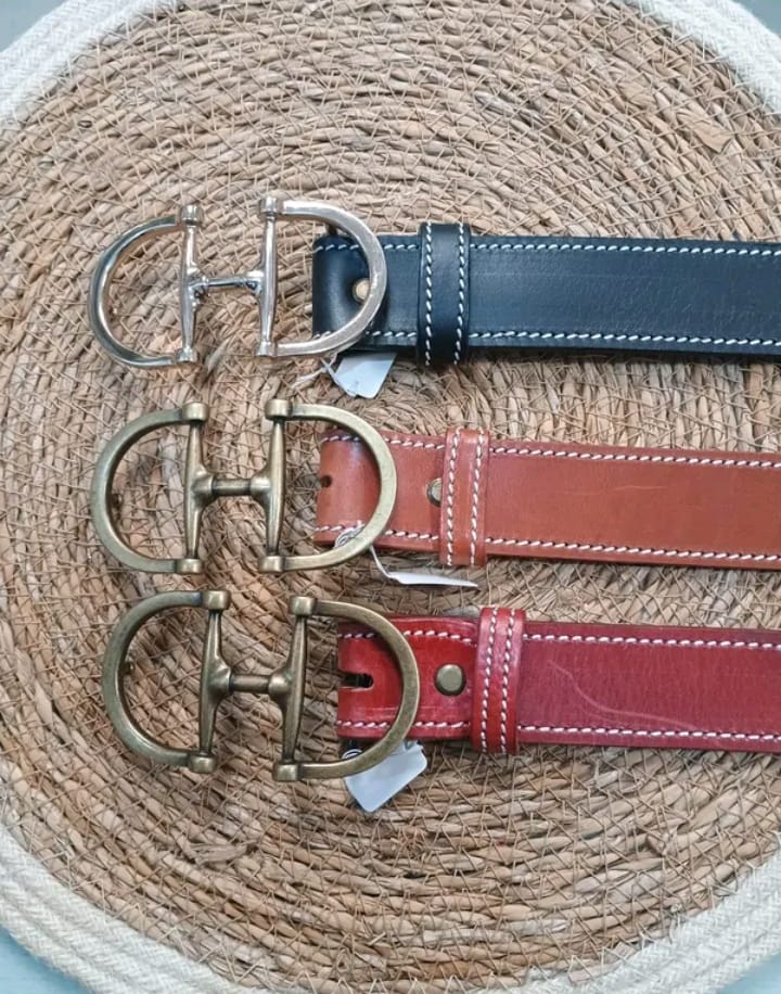 CINTURONES DE PIEL ROCIEROS