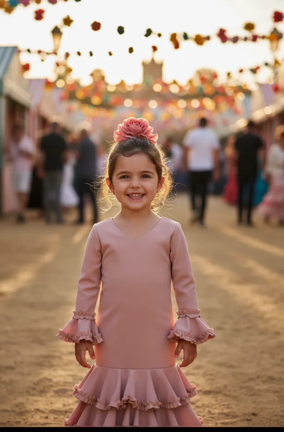 VESTIDO FLAMENCA NIÑA