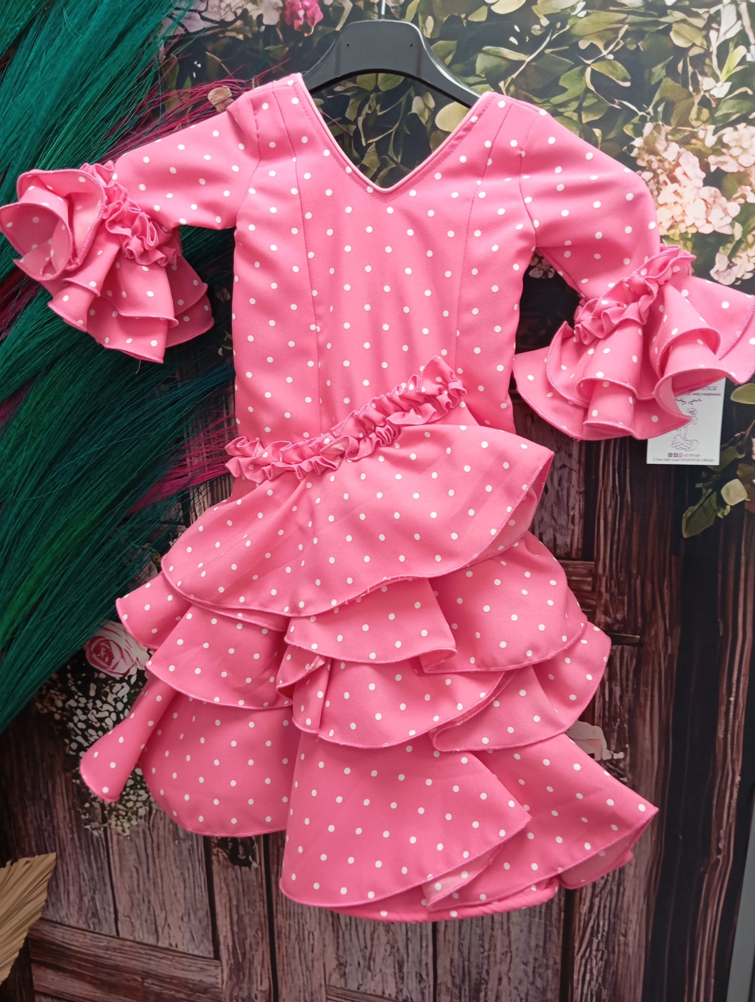 VESTIDO FLAMENCA MODELO ISABEL