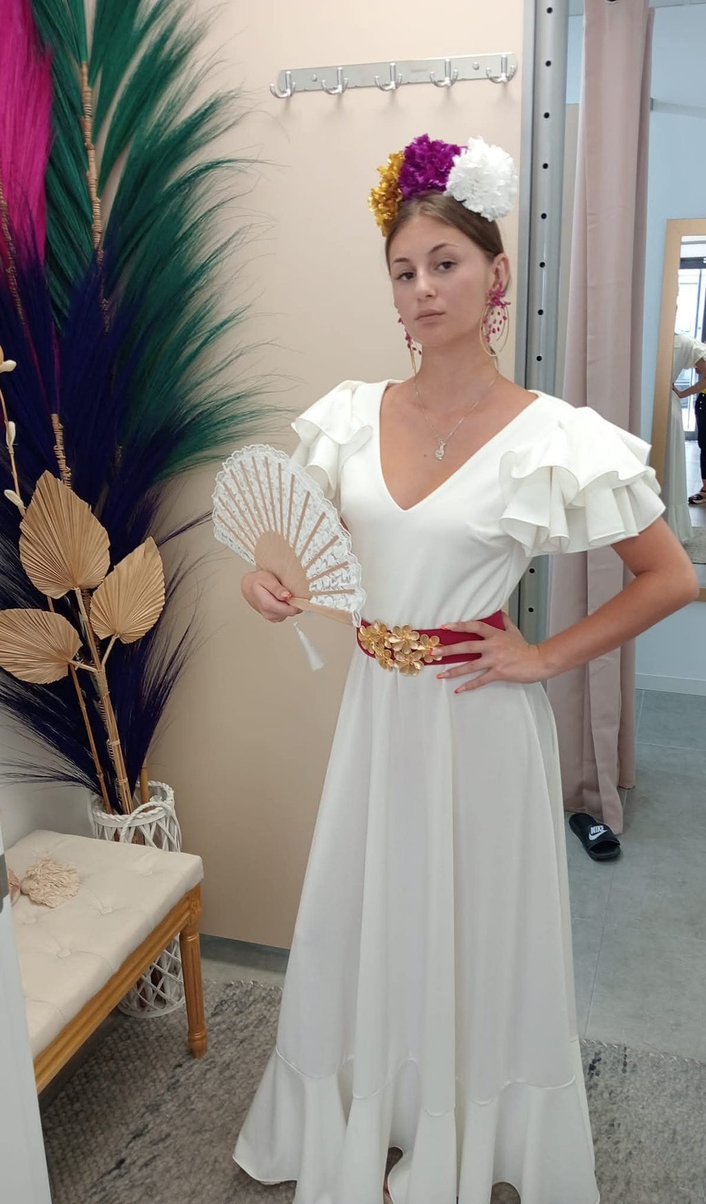 BATA FLAMENCA MODELO ROCIO