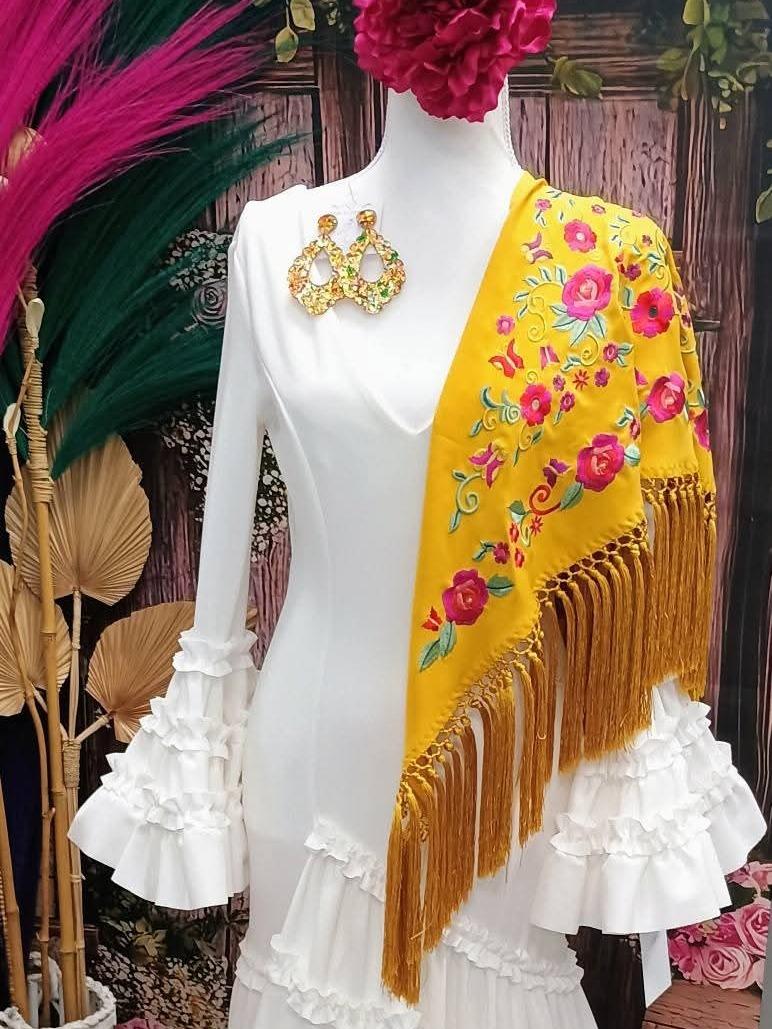 VESTIDO DE FLAMENCA MODELO ESTRELLA