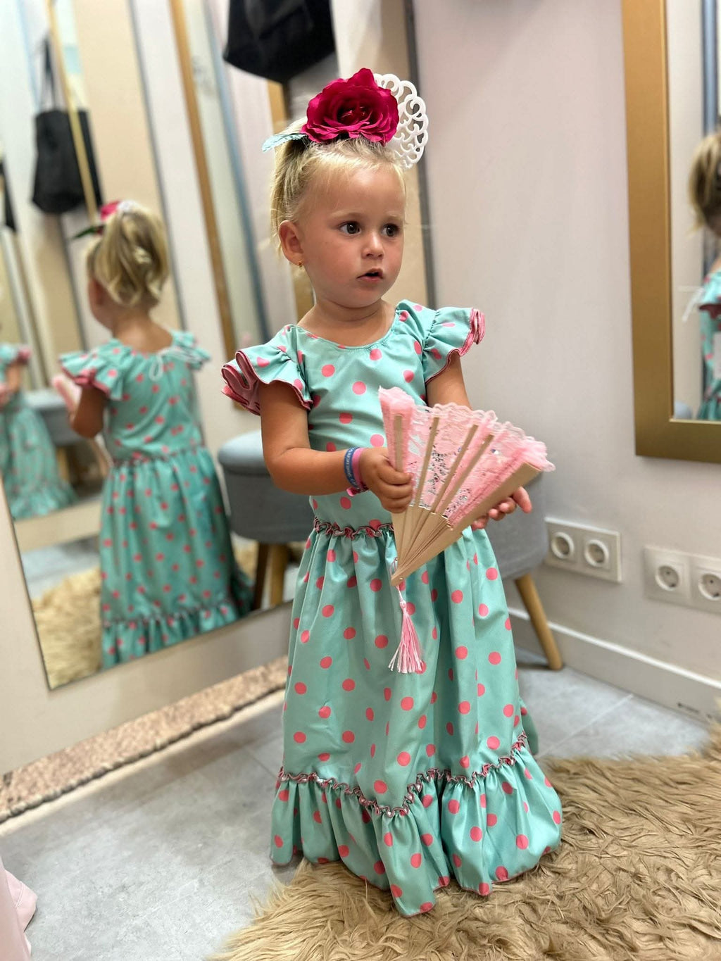 BATA FLAMENCA NIÑA