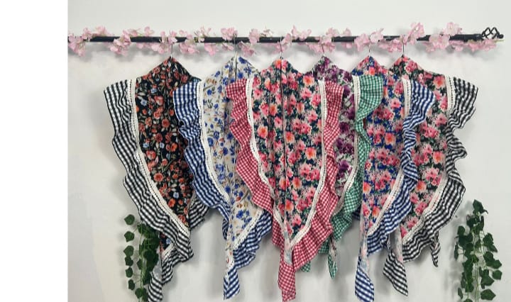 PIQUILLOS DE FLAMENCA ESTAMPADOS VICHY