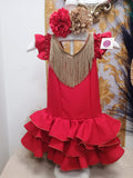 VESTIDO FLAMENCA NIÑA MODELO FERIA