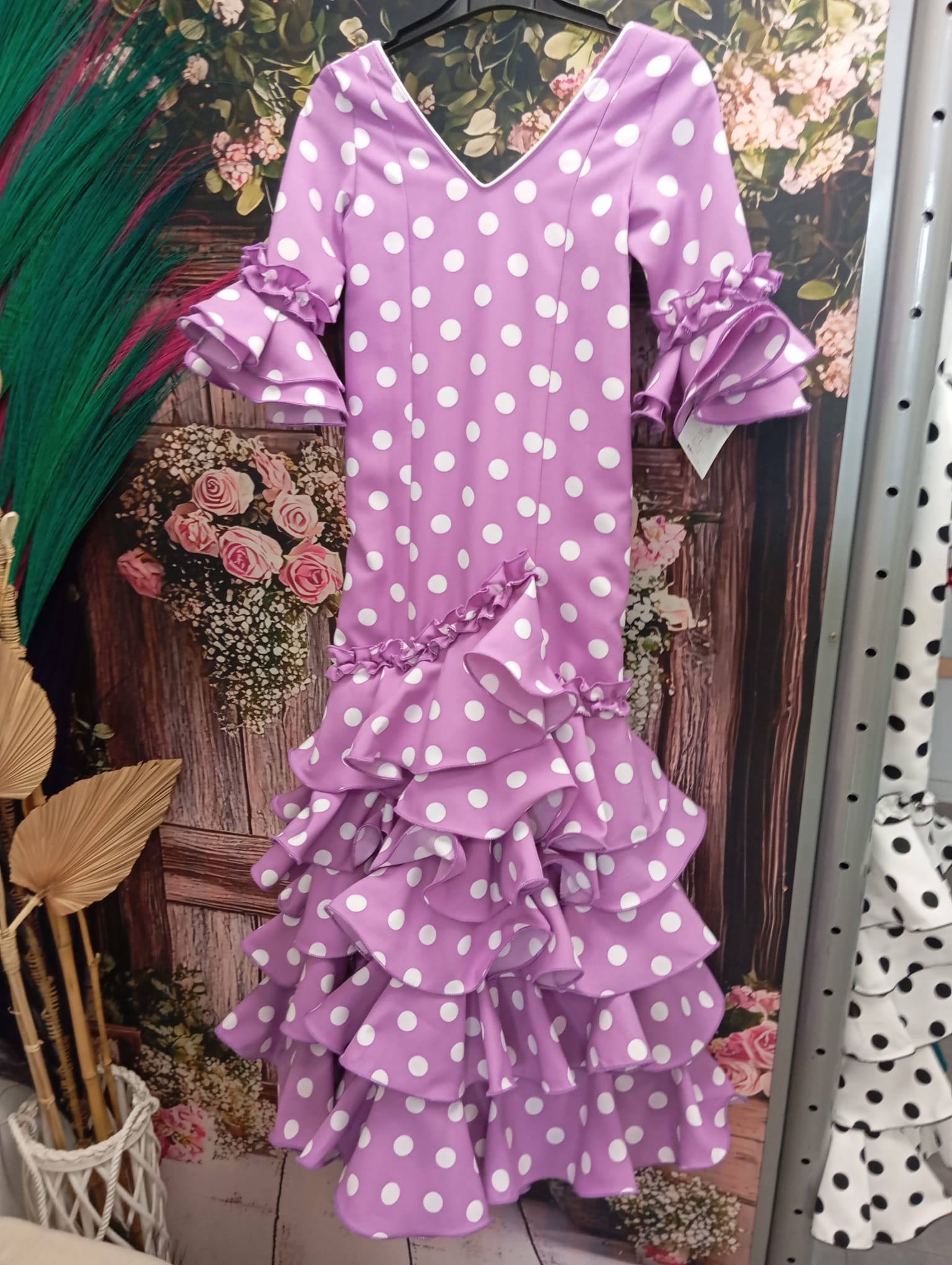 VESTIDO FLAMENCA MODELO ISABEL