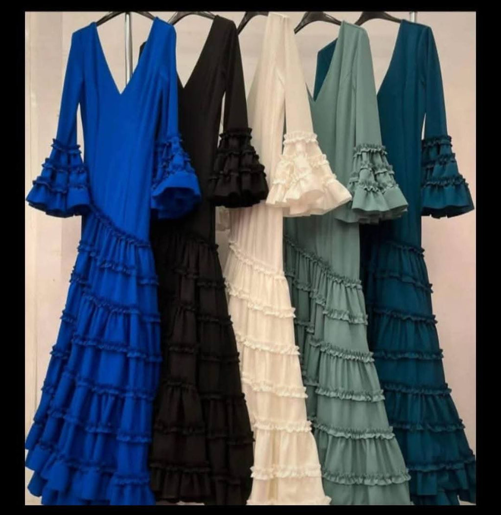 VESTIDO DE FLAMENCA MODELO ESTRELLA