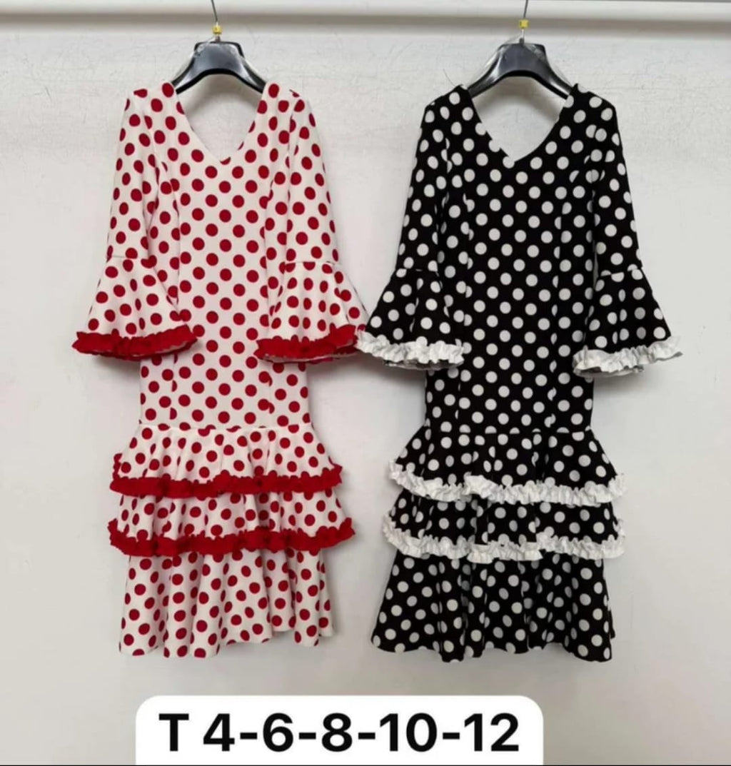 VESTIDO DE FLAMENCA PARA NIÑA