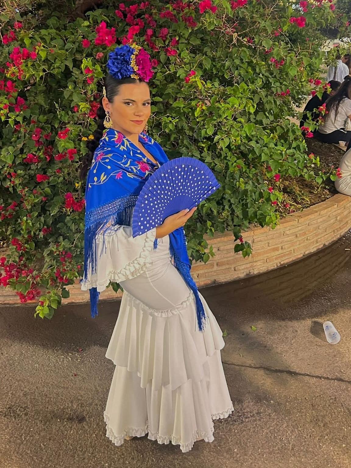 VESTIDO DE FLAMENCA PLUMETI
