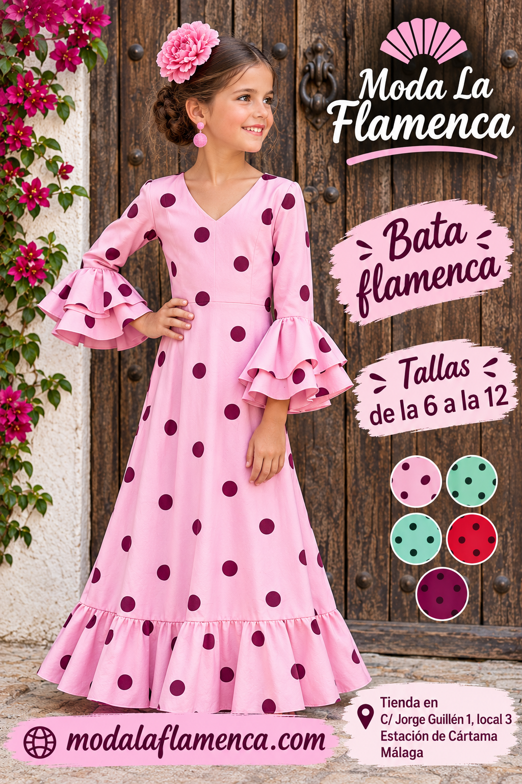 BATA FLAMENCA NIÑA