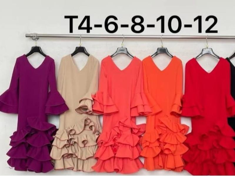 VESTIDO DE FLAMENCA PARA NIÑA