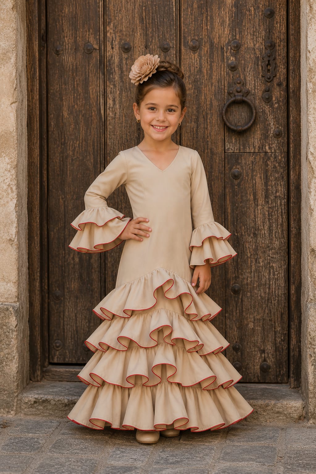 VESTIDO DE FLAMENCA PARA NIÑA