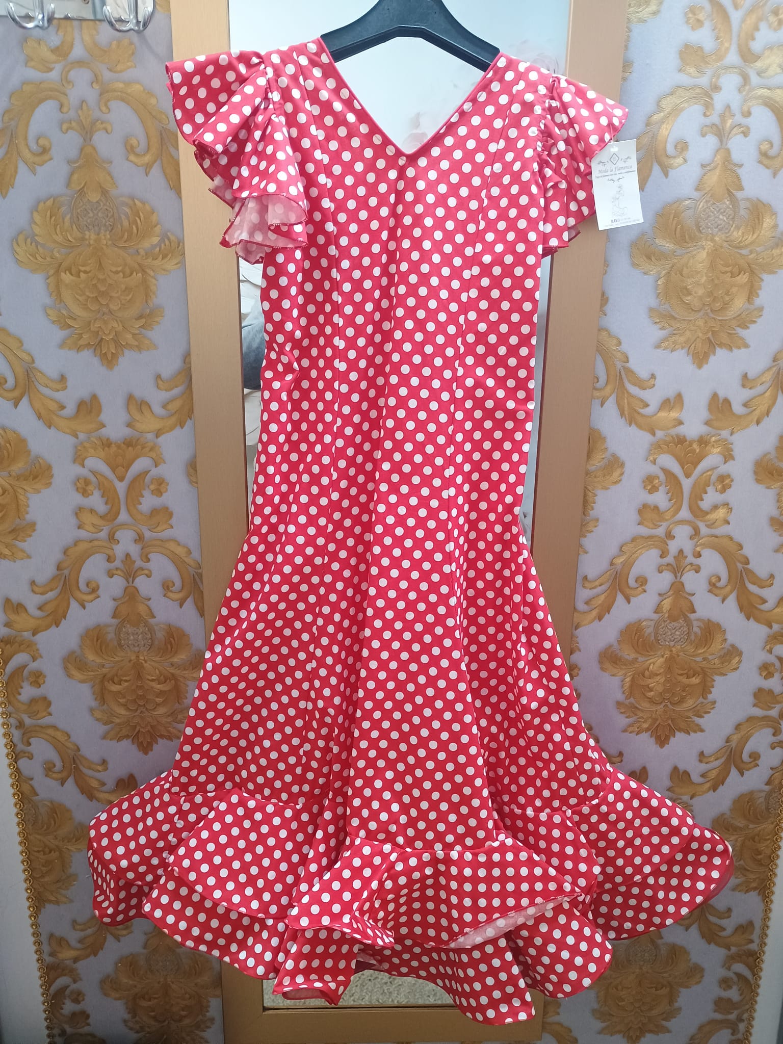 BATA FLAMENCA MODELO EVA TALLA 8