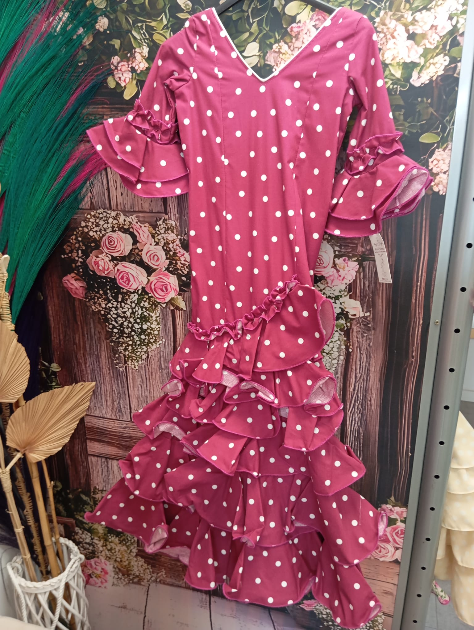 VESTIDO FLAMENCA MODELO ISABEL