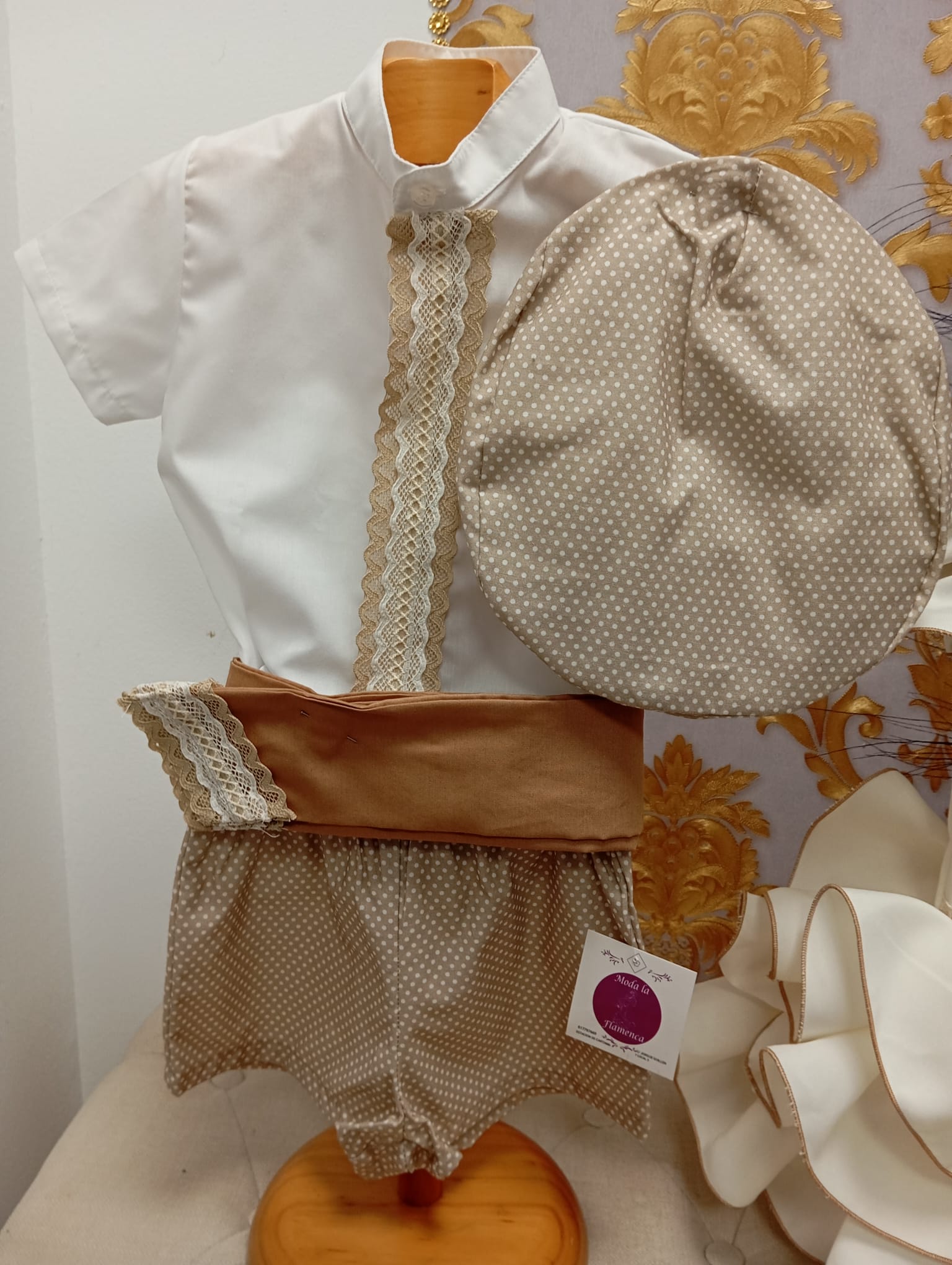 TRAJE DE FLAMENCO PARA NIÑO