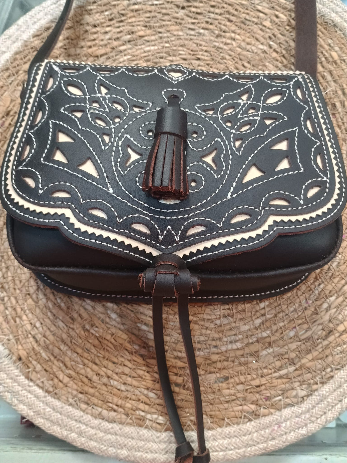 BOLSO RIÑONERA DE PIEL