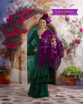 VESTIDO FLAMENCA MODELO FLOR