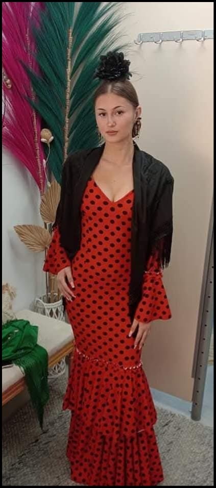 VESTIDO FLAMENCA LUNARES